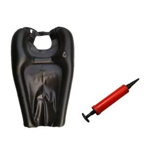 Inflatable Hair Washing Basin Portable PVC Foldable Shampoo Basin for Pregnant Women Elderly Patient Quickly Inflated Deflated