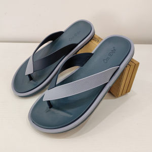 Mens Sandals Rubber Bottom Anti-Slip Deodorant Soft Bottom High End Beach Shoes Comfortable Casual PVC Upper Breathable