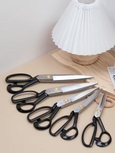 Kéo May Chuyên Nghiệp 8/10 Inch Thép Không Gỉ Sắc Bén Bền Chắc Dùng Cắt Vải May Mặc Và Thủ Công DIY