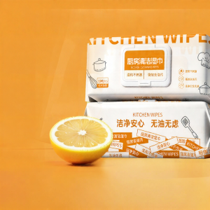 swekp | Heavy Duty Kitchen Wet Wipes Oil & Stain Remover