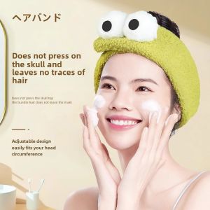Japan Washing Face Hair Band Womens Makeup Mask Special Non-Slip Headband Velcro Hair Band Seamless Confinement Headscarf