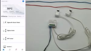 Smart Life WiFi Energy Bidirectional Meter 80A CT Sensor App Monitor Export Import Power Electricity Statistics AC100V-240V