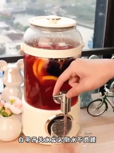 Cecon Faucet Health Kettle 3L Multifunctional Tap Health Pot RC-Z830D11 Electric Kettle Electric Hot Water Pot Boiling Water Cup Flower Teapot Stew Integrated stew pot tea pot