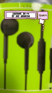 DAP DH-F4 Handsfree HD Stereo Compatible with all Jack 3.5mm Devices - Garansi 1 Tahun