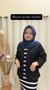 Ami Collection - Cardigan Wanita Formal & Scuba Pocket