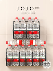 Giỏ Treo Tường Nhà Bếp JOJOS L. PD. Không Cần Đục Lỗ Giá Để Gừng Bằng Thép Cacbon Đồ Dùng Lưu Trữ Gia Đình Chất Liệu Khác