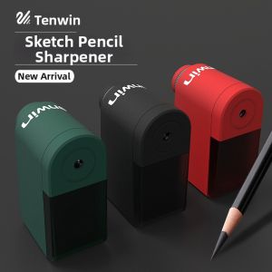 Drawing Hand-Cranked Pencil Sharpener Black
