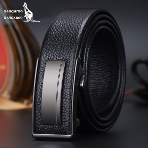 Kangaroo | Dây Nịt Da Tự Động Có Khóa Trong Chất Lượng Cao cho Nam