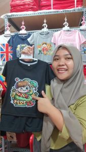 Baju Setelan Anak Anak Imlek CNY Sincia Karakter Cowo Ular Lucu 1 - 10 Tahun - Hypelane Kids - DTF