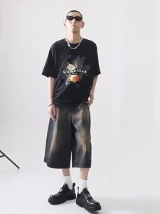 NS กางเกงยีนส์ชาย กางเกงยินส์ผู้ชาย กางเกงยินส์ขาสั้น กางเกงขาสั้น ผช กางเกงยินส์ กางเกงผู้ชาย กางเกงคาร์โก้ กางเกงสแล็คชาย กางเกงขาสั้นผู้ชาย กางเกงคาร์โก้ ช กางเกงยินส์ขากระบอก วินเทจ กางเกงยีนส์เอวสูง กางเกงกระบอก สไตล์ลำลอง ขาสั้น7ส่วน