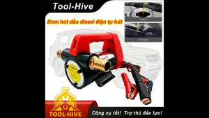 Bơm hút dầu diesel điện tự động 12V 24V 220V bơm hút dầu nhớt máy bơm rút dầu dầu diesel