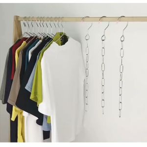 Dây XÍCH INOX treo móc quần áo thông minh tiết kiệm diện tích tủ GA625