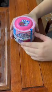 (HOT)Spinmaster Magic Shake Jar kids Magic Pinch Minion Blind Box Surprise Reveal Squishy Characters Fruit Stuffed For Kids Gifts