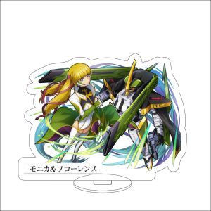 Bandai | 16CM Anime Code Geass Lelouch Zero Lamperouge Suzaku Kururugi Cos Acrylic Hình Đứng Trang Trí Dành Cho Người Thu Thập Và Người Hâm Mộ