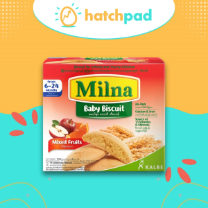 Milna Baby Biscuit - Mixed Fruit - 130g - Baby Snack