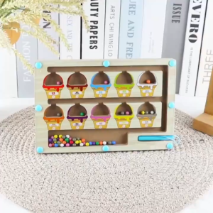 【NEW STOCK】Toddler Board Magnetic colorful number maze educational counting toy Color Sorting Board and Number Maze Magnetic toy