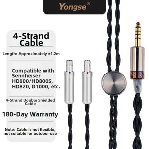 Yongse | Copper Plated Silver Shielded Upgrade Cable