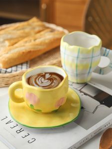 SHELI | Stylish Elegant Afternoon Tea Female Ceramic Coffee Cup Set