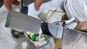 Stainless Steel Multifunction Four-sided Ruler for Square Tube Rounded Corners and Angles