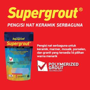 Supergrout Pengisi Naad Keramik - 1 Kg