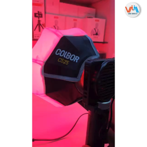 Synco - COLBOR CS25 Lantern Softbox 25cm with C Mount for W60 W60R W100 W100R Wonder Series from Colbor Lightweight Foldable Aluminum Shaft Studio Photography Light Accessories Diffuser Quick Release Design VMI Direct