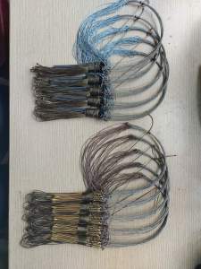 Giò bẫy gà rừng bộ 20 chân cáp inox