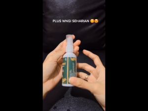 Penghilang Bau Ketiak Natural Deodorant Spray Deodoran Tawas Cair Mencegah Keringat Berlebih