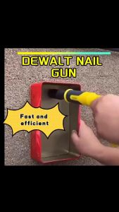 150 Nails Dewlt Manual Nail gun Heavy Duty Original Power Tool Concrete Rivet Nail Gun for Steel Wall Anchor Wire Slotting Device Decoration