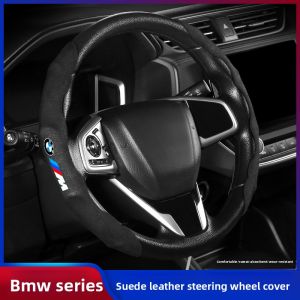 YILUYAFU | Genuine Leather Steering Wheel Cover