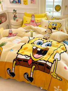 YAOKANG | Thickened Plush Double-Sided Fleece Bedding Set