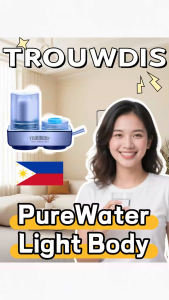 TROUWIDS Portable Faucet Ceramic Water Filter Household Kitchen Water Purifier