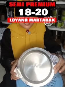 SEMI PREMIUM 6kg 18-20 Loyang Cetakan Martabak Manis Bangka ANTI LENGKET  Bahan Corr Besi Baja