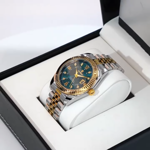 Đồng hồ nam chính hãng POEDAGAR 910 đồng hồ kim loại sang trọng thanh lịch cổ điển dây đeo bằng thép không gỉ