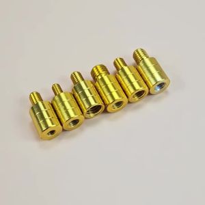 Topranc Fish Net Pole Handle Connector M6 M8 M10 M12 Adapter Converter Mount Screw Fishing Landing Net Head