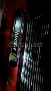 Mitsubishi Xpander NC 2020 - 2025 OEM LED Door Step Scuff Plate Sporty Steel Step Protector Strip Car Gadget Car Accesso