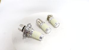 KEVANLY | 1Pc H4 P15D BA20D 12V 144SMD Đèn LED Trắng Xe Máy Đèn Pha Bóng Đèn Plug & Play Đèn Sương Mù Đèn Pha Nhiệt Độ Màu 6000K