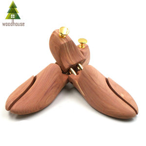 Mens and Womens Twin Tube Adjustable Red Cedar Shoe Tree Wood Shoe Tree