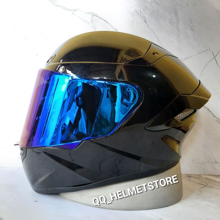 HELM FULL FACE KBR TTC BLACK GLOSS FULL FACE Lazada Indonesia