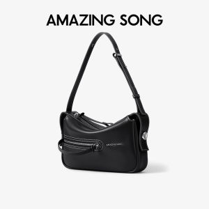 Sweet Wine Mahjong Design Shoulder Handbag