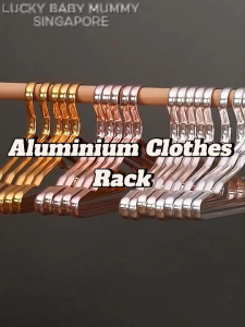 Aluminium Alloy Clothes Hangers / Waterproof and Thickened Hangers for Shirts Pants Hangers