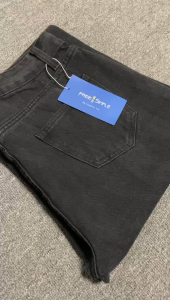 PREIE SIMPLE Cleanfit Flared Jeans for men Retro Washed Style Straight Leg Loose Fit Baggy jeans Slightly Flared Version