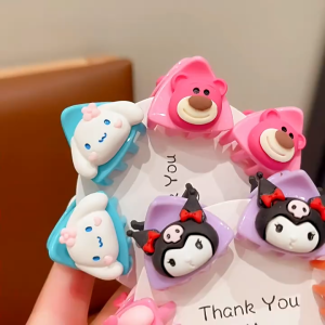 Jepit Rambut 2pcs Karakter Sanrio Aksesoris Rambut Anak Jepit Kecil Karakter