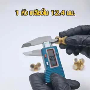 bkk KOSSO 2หุน หัวฉีดพ่นละอองน้ำ สปริงเกอร์รดน้ำ สปริงเกอร์  มีตัวกรอง หัวพ่นทองเหลือง สปริงเกอร์ใบบัว 360 องศา หัวฉีดพ่นละอองน้ำ K46 FSA เครื่องพ่นยา