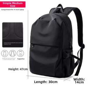 MOYYI | Mens Leisure Large Capacity Lightweight Backpack for Computers and School