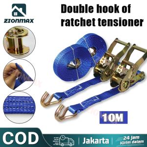 Rachet Tie Down 10 TON Webbing Cargo Lashing Belt Trackbelt Tali Ikat Sabuk Truk tali webbing 5CM*10METER
