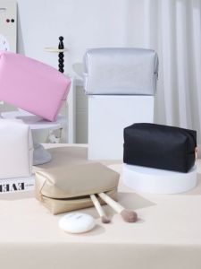 Vanity Pouch Travel Cosmetic Makeup Bag Toiletry with Zipper