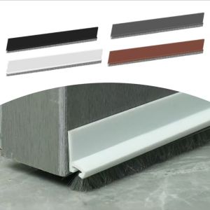 1M 1pc Door Stoppers Door Sweeps And Sealing Strips For Both Exterior And Interior Doors Upgraded Brush Sealing Strips