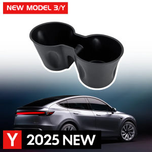Center Console Water Cup Holder for Tesla New Model Y 2025 2026 Launch Juniper Model 3 Highland