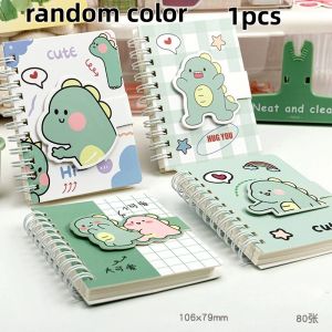 A7 Portable Pocket Coil Notebook for Students Cute Capybara Mini Journal & School Prize Compact Stationery Gift