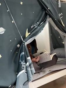 YANXI | Dustproof Sunscreen Dormitory Bed Canopy for Female Students